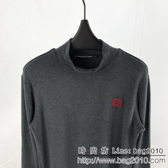 GVC紀梵希 半高領 高密澳絨 打底衫 男款百搭單品 ydi1465